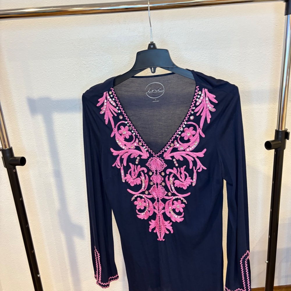 INC Casual Blouse or Cover Up